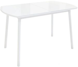 Кухонный стол Listvig Винер 120-152x70 белый