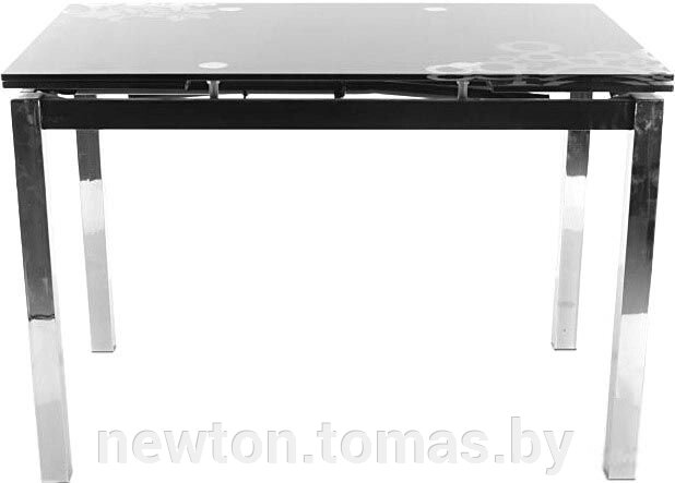 Кухонный стол Signal GD-017 черный от компании Интернет-магазин Newton - фото 1