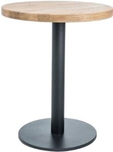 Кухонный стол Signal Puro II 70 дуб/черный