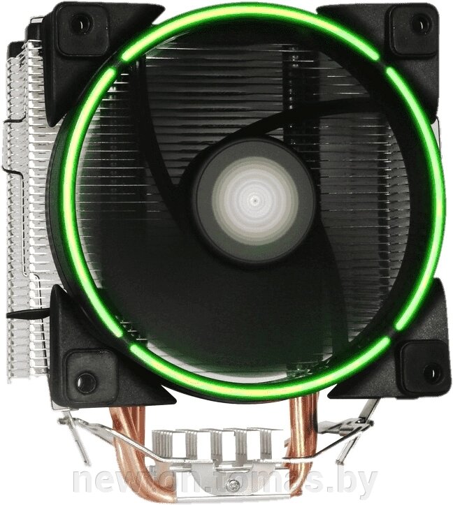 Кулер для процессора GameMax GAMMA 500 зеленый от компании Интернет-магазин Newton - фото 1