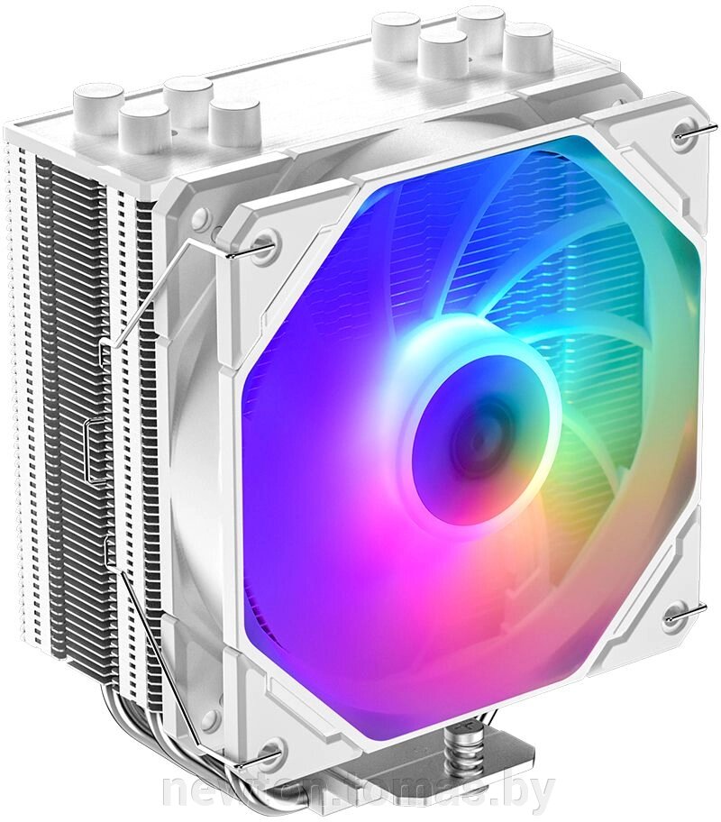 Кулер для процессора ID-Cooling SE-224-XTS ARGB White от компании Интернет-магазин Newton - фото 1