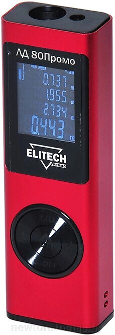 Лазерный дальномер ELITECH ЛД 80 Промо от компании Интернет-магазин Newton - фото 1