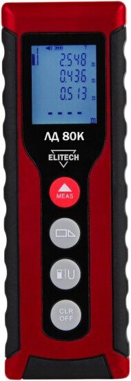 Лазерный дальномер ELITECH ЛД 80К от компании Интернет-магазин Newton - фото 1