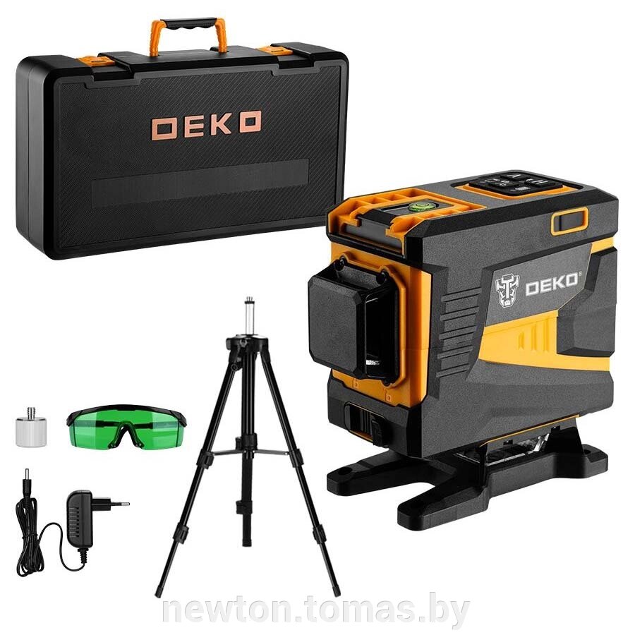 Лазерный нивелир Deko DKLL12PG1 360/3 SET 2 PREMIUM 065-0235-1 от компании Интернет-магазин Newton - фото 1