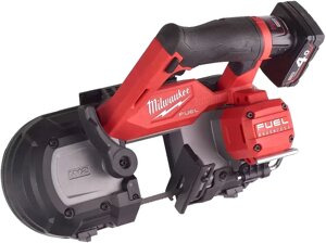 Ленточная пила Milwaukee Fuel M12 FBS64-402C 4933478441 с 2-мя АКБ, кейс