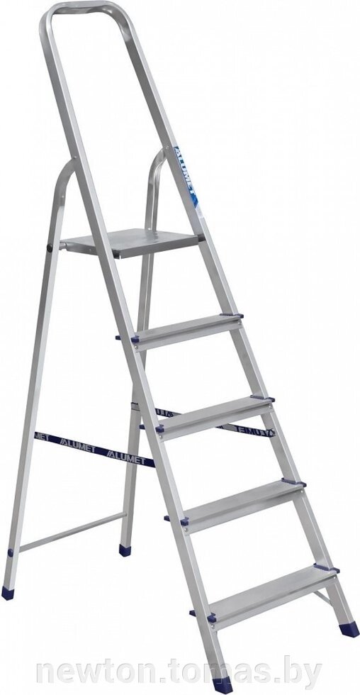 Лестница-стремянка Алюмет алюминиевая AM705 от компании Интернет-магазин Newton - фото 1