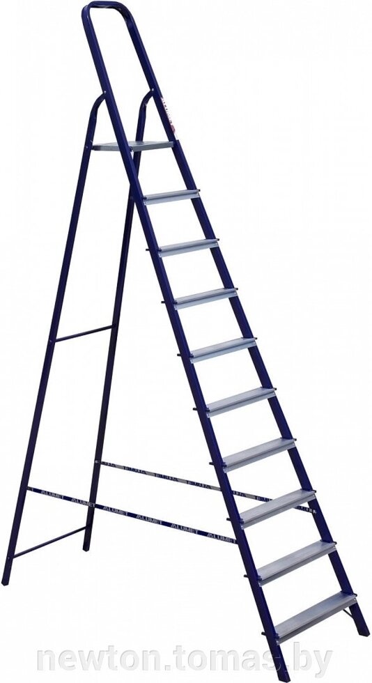 Лестница-стремянка Алюмет cтальная из профиля 40х20мм M8410 от компании Интернет-магазин Newton - фото 1