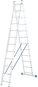 Лестница-стремянка СибрТех 97912 2x12 ступеней
