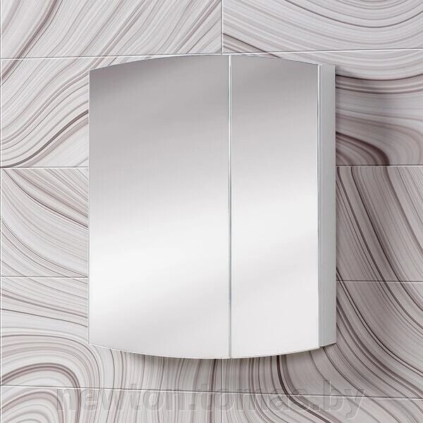 Мебель для ванных комнат Акваль Шкаф с зеркалом Верна АВ. 04.60.00. N от компании Интернет-магазин Newton - фото 1