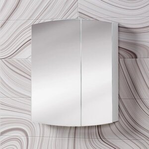Мебель для ванных комнат Акваль Шкаф с зеркалом Верна АВ. 04.60.00. N