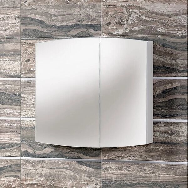 Мебель для ванных комнат Акваль Шкаф с зеркалом Верна АВ. 04.80.00. N от компании Интернет-магазин Newton - фото 1