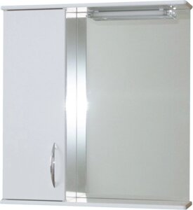 Мебель для ванных комнат СанитаМебель Камелия-11.70 Д2 шкаф с зеркалом левый