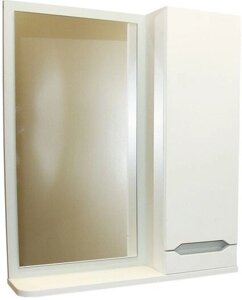 Мебель для ванных комнат СанитаМебель Шкаф с зеркалом Сизаль 14.600 R