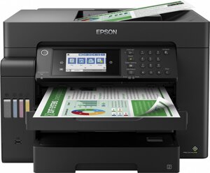 МФУ Epson L15150 ресурс стартовых контейнеров 6500/5200, контейнер 112