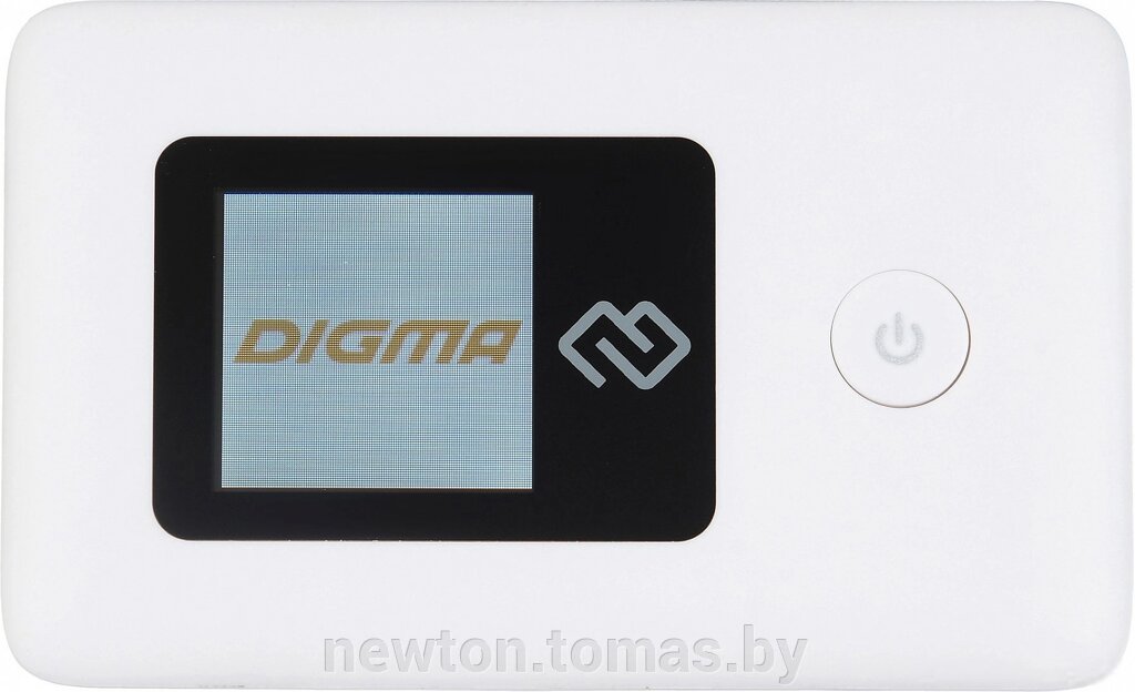 Мобильный 4G Wi-Fi роутер Digma DMW1969 белый от компании Интернет-магазин Newton - фото 1