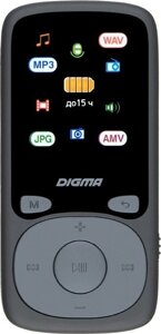 MP3 плеер Digma B4 8GB черный
