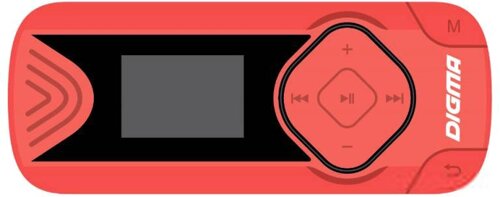 MP3 плеер Digma R3 8GB красный