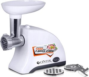 Мясорубка centek CT-1609 белый