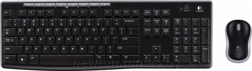 Мышь + клавиатура  Logitech Wireless Combo MK270 от компании Интернет-магазин Newton - фото 1