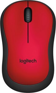Мышь Logitech M220 Silent красный [910-004880]
