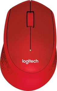 Мышь Logitech M330 Silent Plus красный