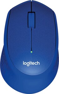Мышь Logitech M330 Silent Plus синий