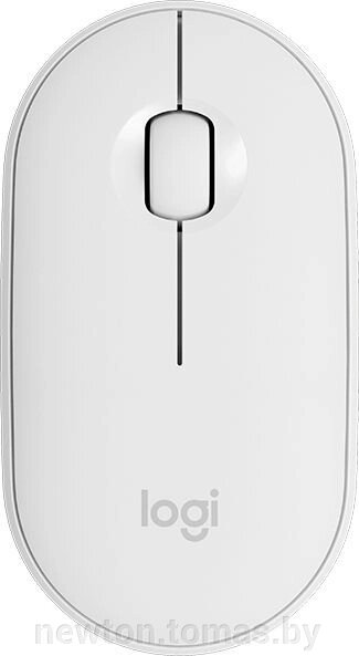 Мышь Logitech M350 Pebble белый от компании Интернет-магазин Newton - фото 1