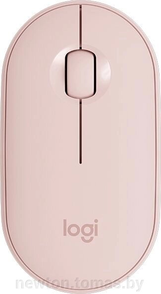 Мышь Logitech M350 Pebble розовый от компании Интернет-магазин Newton - фото 1