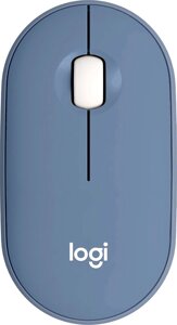 Мышь Logitech M350 Pebble темно-синий