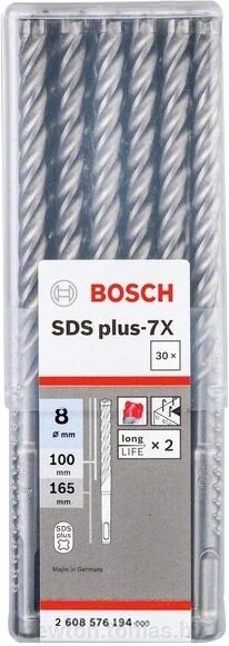 Набор буров Bosch 2608576194 30 предметов от компании Интернет-магазин Newton - фото 1