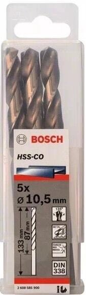Набор сверл Bosch 2608585900 5 предметов от компании Интернет-магазин Newton - фото 1