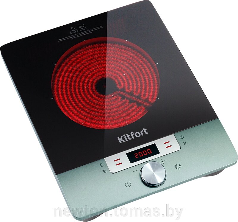 Настольная плита Kitfort KT-154 от компании Интернет-магазин Newton - фото 1