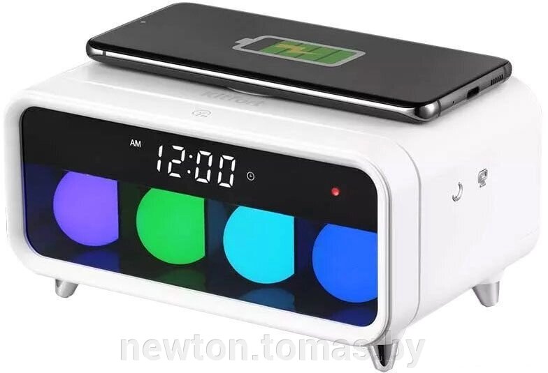 Настольные часы с беспроводной зарядкой Kitfort КТ-3309 от компании Интернет-магазин Newton - фото 1