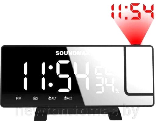 Настольные часы Soundmax SM-1523U от компании Интернет-магазин Newton - фото 1