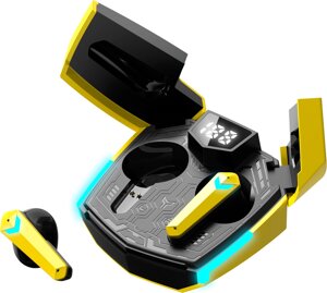 Наушники Canyon Doublebee GTWS-2 черный/желтый
