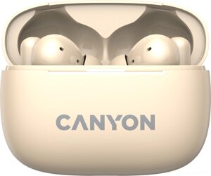 Наушники Canyon OnGo 10 ANC TWS-10 бежевый