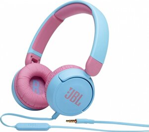 Наушники JBL JR310 голубой/розовый