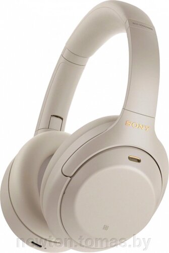 Наушники Sony WH-1000XM4 бежевый