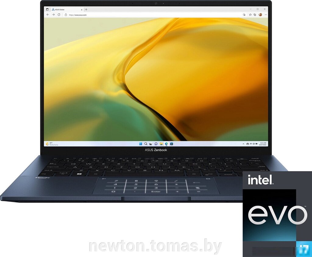 Ноутбук ASUS Zenbook 14 UX3402VA-KM749 от компании Интернет-магазин Newton - фото 1