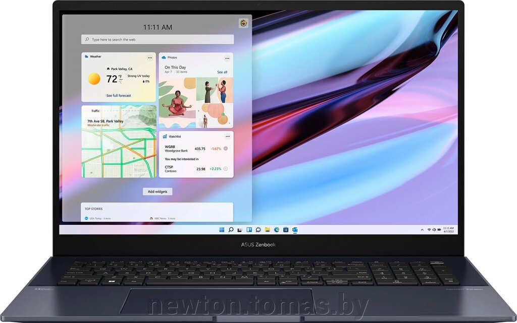 Ноутбук ASUS ZenBook Pro 17 UM6702RC-M2077W от компании Интернет-магазин Newton - фото 1