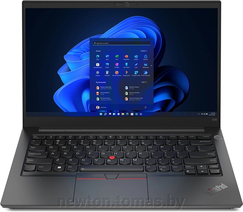 Ноутбук Lenovo ThinkPad E14 Gen 4 Intel 21E30077CD от компании Интернет-магазин Newton - фото 1