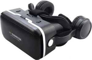 Очки виртуальной реальности для смартфона Shinecon VR 3D Glasses с наушниками