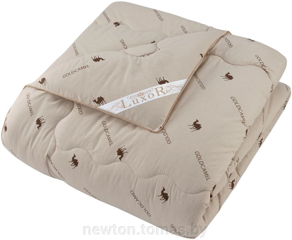 Одеяло Luxor Верблюжья шерсть поплин стандартное 200x215 от компании Интернет-магазин Newton - фото 1
