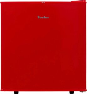 Однокамерный холодильник Tesler RC-55 красный