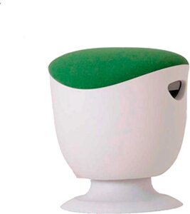 Офисный стул Chair Meister Tulip белый пластик, зеленый
