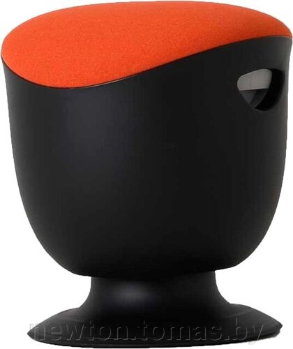 Офисный стул Chair Meister Tulip черный пластик, оранжевый