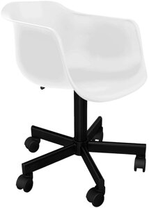 Офисный стул Sheffilton SHT-ST31/S120M белый/черный муар