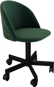 Офисный стул Sheffilton SHT-ST35-2/S120М лиственно-зеленый/черный муар