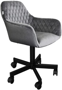 Офисный стул Sheffilton SHT-ST38/S120M угольно-серый/черный муар