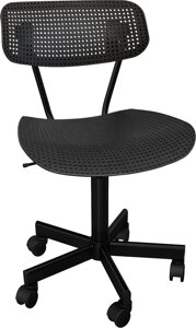 Офисный стул Sheffilton SHT-ST85/S121М черный муар/черный